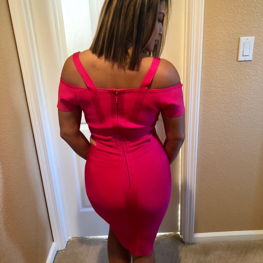 Pink bandage Celeb Boutique dress